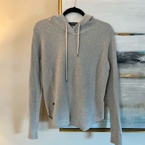 Ralph Lauren gray hooded sweatshirt